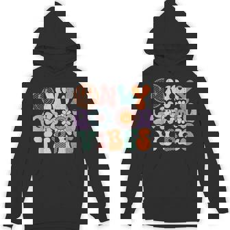 Only Good Vibe Flower Child Smile With Positivity Unisex Hoodie - Monsterry