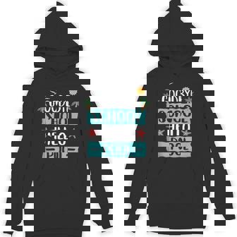Goodbye School Hello Teachers Vacation Students Tank Top Unisex Hoodie - Monsterry