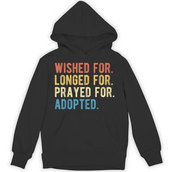 Gotcha Day Child Adoption Children Parents Family Vintage Unisex Hoodie - Monsterry