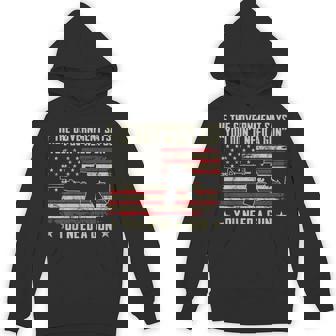 The Government Says You Don't Need A Gun ON BACK Unisex Hoodie - Monsterry