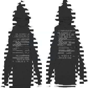 The Government Says You Don't Need A Gun ON BACK Unisex Hoodie - Monsterry