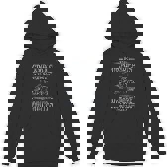 Some Grandpas Take Naps Real Grandpas Ride Motorcycles Hoodie - Thegiftio