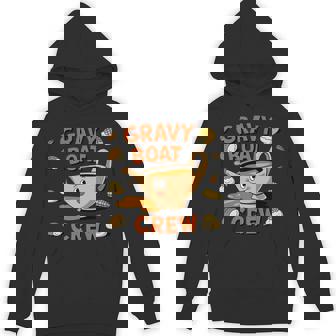 Gravy Boat Crew With Fun Thanksgiving Food Premium Unisex Hoodie - Monsterry