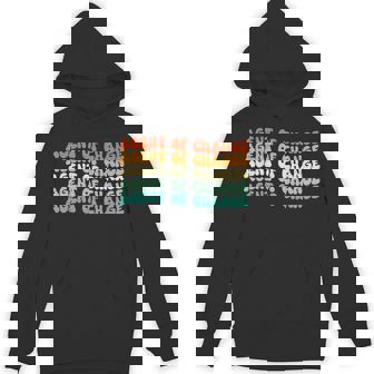 Groovy Agent Of Change Job Title Unisex Hoodie - Monsterry