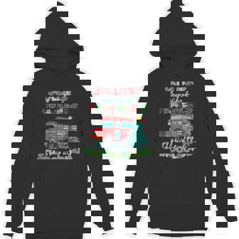 Groovy Christmas Teacher Jolly Jolliest Bunch Of Teachers Unisex Hoodie - Monsterry