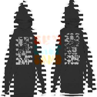 Groovy Sun Salt Sand Summer Vacation Unisex Hoodie - Monsterry