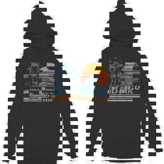 Gulf Of Mexico Retro Vintage Beach Hoodie - Thegiftio UK