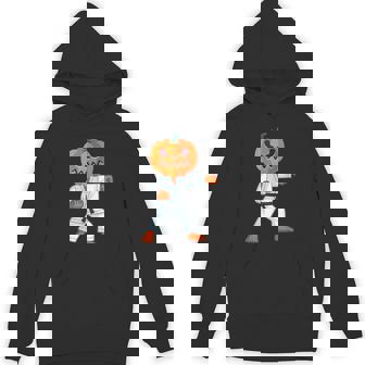 Halloween Karate Fighter Pumpkin Head Scary T-Shirt Unisex Hoodie - Monsterry