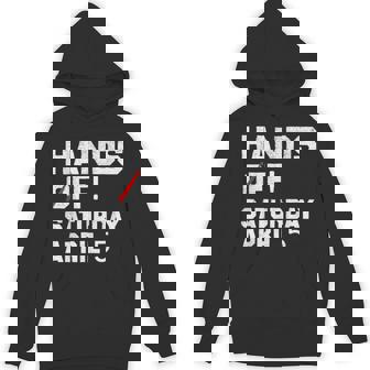 Hands Off Protest Saturday April 5 Social Security Medicare Hoodie | Mazezy
