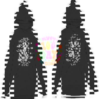 Happy 100Th Day Of School Colorful Pencil Hoodie - Monsterry