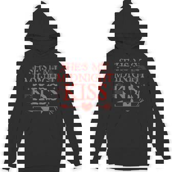 Happy New Year Matching Couples She's My Midnight Kiss Hoodie - Thegiftio UK
