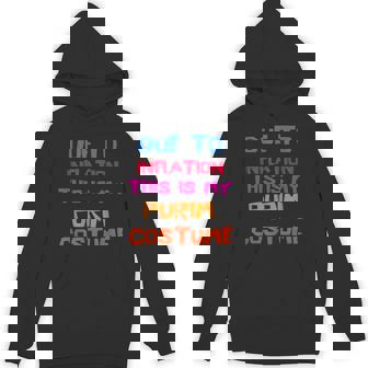 Happy Purim Due To Inflation This Is My Purim Costume Jewish Hoodie | Mazezy