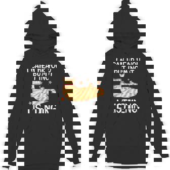 I Can Hear You But I'm Not Listening Cat Lover Cat Mom Unisex Hoodie - Monsterry