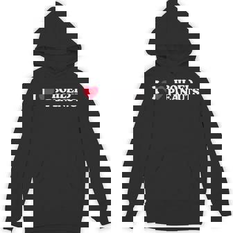 I Heart Boiled Peanuts I Love Boiled Peanuts Peanut Lover Unisex Hoodie - Monsterry