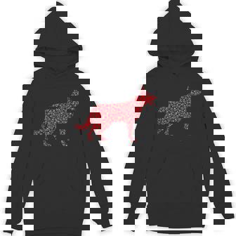 Heart Dog Lover German Shepherd Puppy Valentines Day Unisex Hoodie - Monsterry