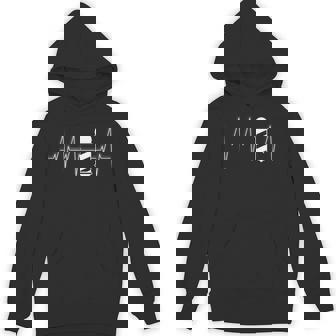 Heartbeat Barber Shop Barbers Pole Unisex Hoodie - Monsterry