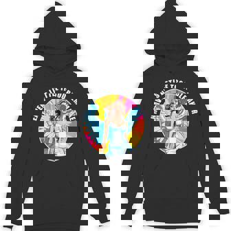 Heaven's Little Troublemaker Naughty Fallen Angel Pop Art Unisex Hoodie - Monsterry