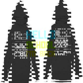 Hello School I’m Back Unisex Hoodie - Monsterry