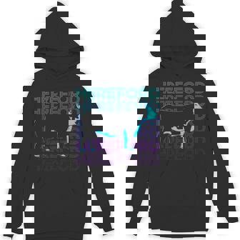 Hereford Cattle Hereford Cow Farmer Retro Unisex Hoodie - Monsterry