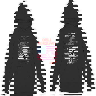 Hes Not Just a Drill Sergeant Hes My Dad Military Army Unisex Hoodie - Monsterry