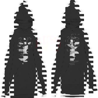 Hip Hop Urban Y2k Retro Vintage Edgy Back Print Streetwear Hoodie - Seseable
