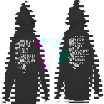 Hockey Is My Favorite Season Ice Hockey Player Hockey Fans Unisex Hoodie - Monsterry