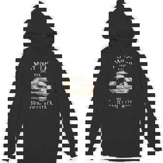 Hognose Snake My Neck My Back Cute Pet Reptile Lover Unisex Hoodie - Monsterry