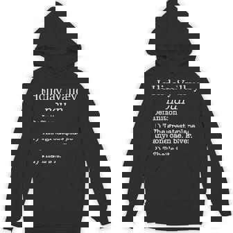 Holiday Valley Souvenirs Skier Fake Definition Idea Unisex Hoodie - Monsterry
