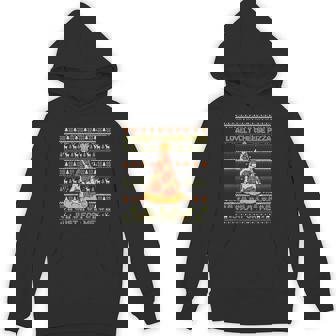 Home A Lovely Cheese Pizza Just For Me Alone Christmas 2 Unisex Hoodie - Monsterry