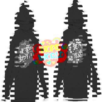 Hope World Colorful Hoodie | Mazezy