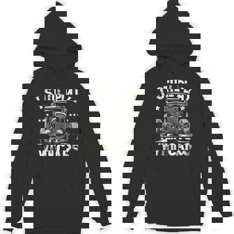 Hot Rod Mechanic I Still Play With Cars Vintage Rat Rod Hoodie - Monsterry