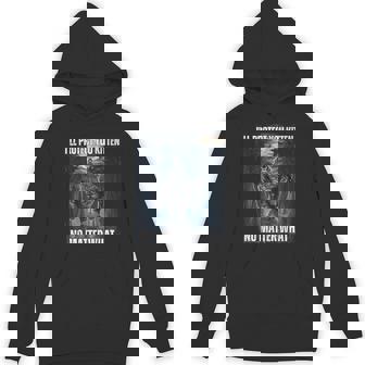 I'll Protect You Kitten Literally Me Werewolf Meme Alpha Hoodie - Thegiftio