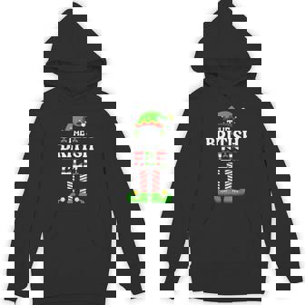 I'm The British Elf Shirt Christmas Family Matching Unisex Hoodie - Monsterry