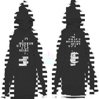 I'm Only Here For The Cake Funny Pink Meme Wedding Cake Tank Top Unisex Hoodie - Monsterry