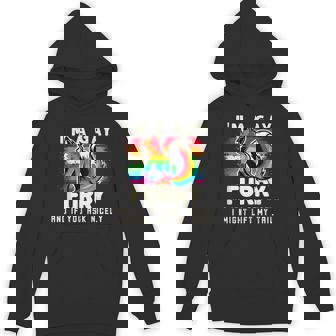 I'm A Gay Furry Rainbow Fox Wolf Fursona Fandom Pride Month Unisex Hoodie - Monsterry