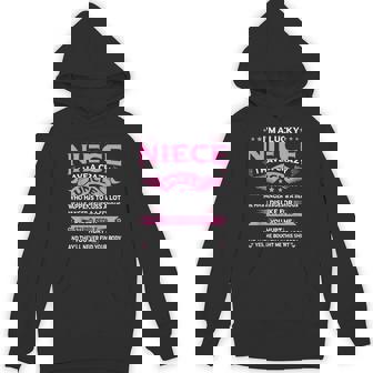 I'm A Lucky Niece I Have a Crazy Uncle Uncle Say Niece Unisex Hoodie - Monsterry