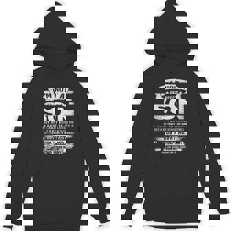 I'm Not A Perfect Son But My Crazy Mom Loves Me On Back Unisex Hoodie - Monsterry