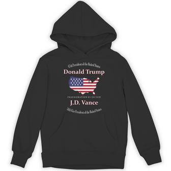 Inauguration Day 2025 And Donald Trump And 47Th President Hoodie - Thegiftio UK