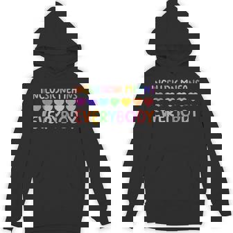 Inclusion Matters Inclusion Means Everybody Hoodie - Thegiftio UK