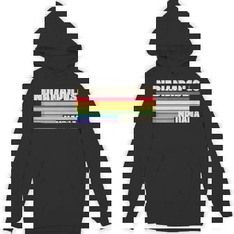 Indianapolis Indiana Pride Rainbow Flag Gay Pride Queer Tank Top Unisex Hoodie - Monsterry