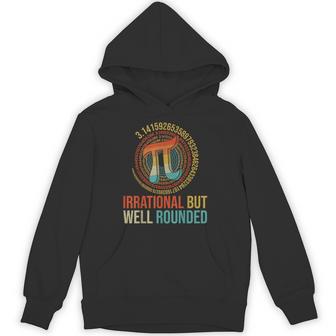 Irrational But Well-Rounded Pi Digits Hoodie - Thegiftio UK