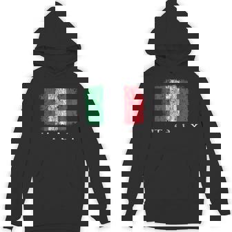 Italia Flag Italian Pride Italy Vacation Italy Flag Unisex Hoodie - Monsterry