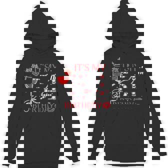 It's My 54th Birthday Queen 54 Years Old Tiara Crown Diamond Unisex Hoodie - Monsterry