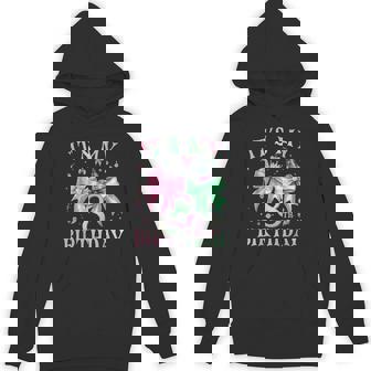 It's My 8Th Birthday Witch Pink And Green 8 Year Old Hoodie | Mazezy