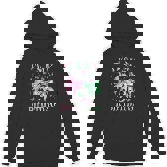 It's My 9Th Birthday Witch Pink And Green 9 Year Old Hoodie | Mazezy