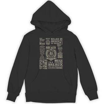 It's A Breaux Thing Breaux Name Hoodie | Mazezy