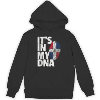 IT'S IN MY DNA Dominican Republic Flag Pride National Roots Tank Top Unisex Hoodie - Monsterry