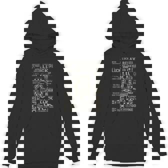 It's A Luck Thing Luck Name Hoodie | Mazezy
