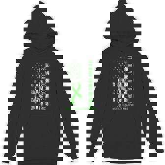 Its Okay To Not Be Okay Us Flag Mental Health Awareness Hoodie - Monsterry