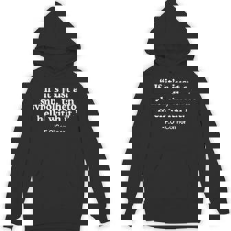 If It's A Symbol To Hell With It Hoodie - Thegiftio UK